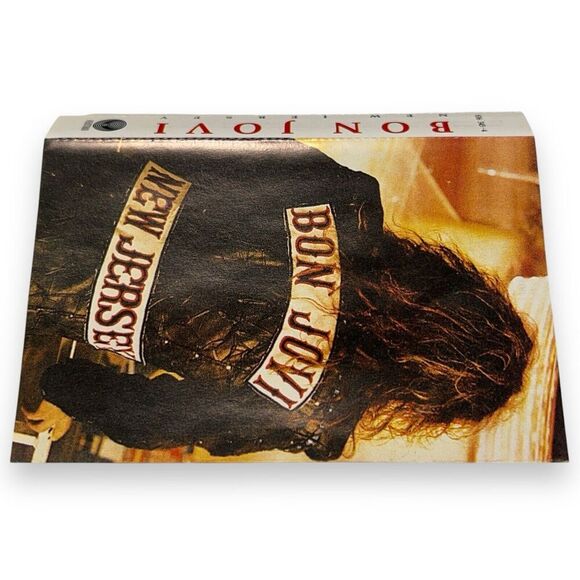 Bon Jovi New Jersey Turkish Release First Edition 1988 Cassette 836345-4 RARE! - Picture 8 of 15